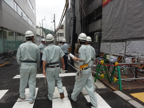 平成25年6月21日　高松工芸高校建築科のインターンシップ 