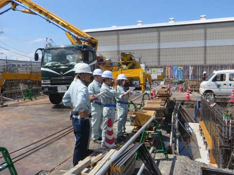 高松工芸高校建築科のインターンシップ