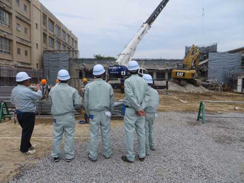 高松工芸高校建築科インターンシップ