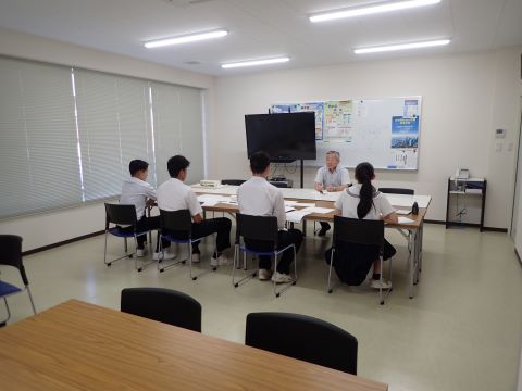 高松工芸高校建築科インターンシップ