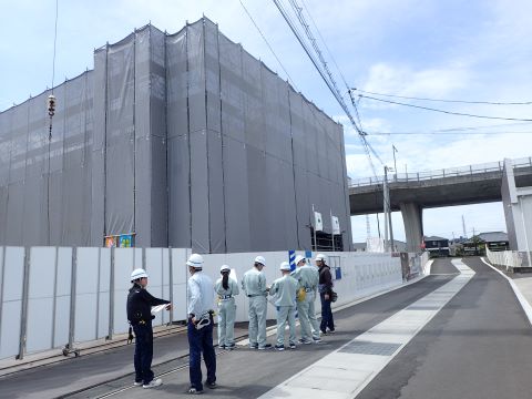 高松工芸高校建築科インターンシップ