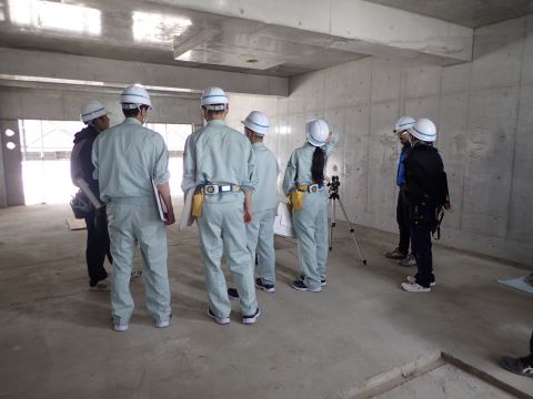 高松工芸高校建築科インターンシップ