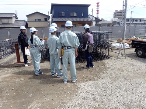 高松工芸高校建築科インターンシップ