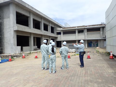 高松工芸高校建築科インターンシップ